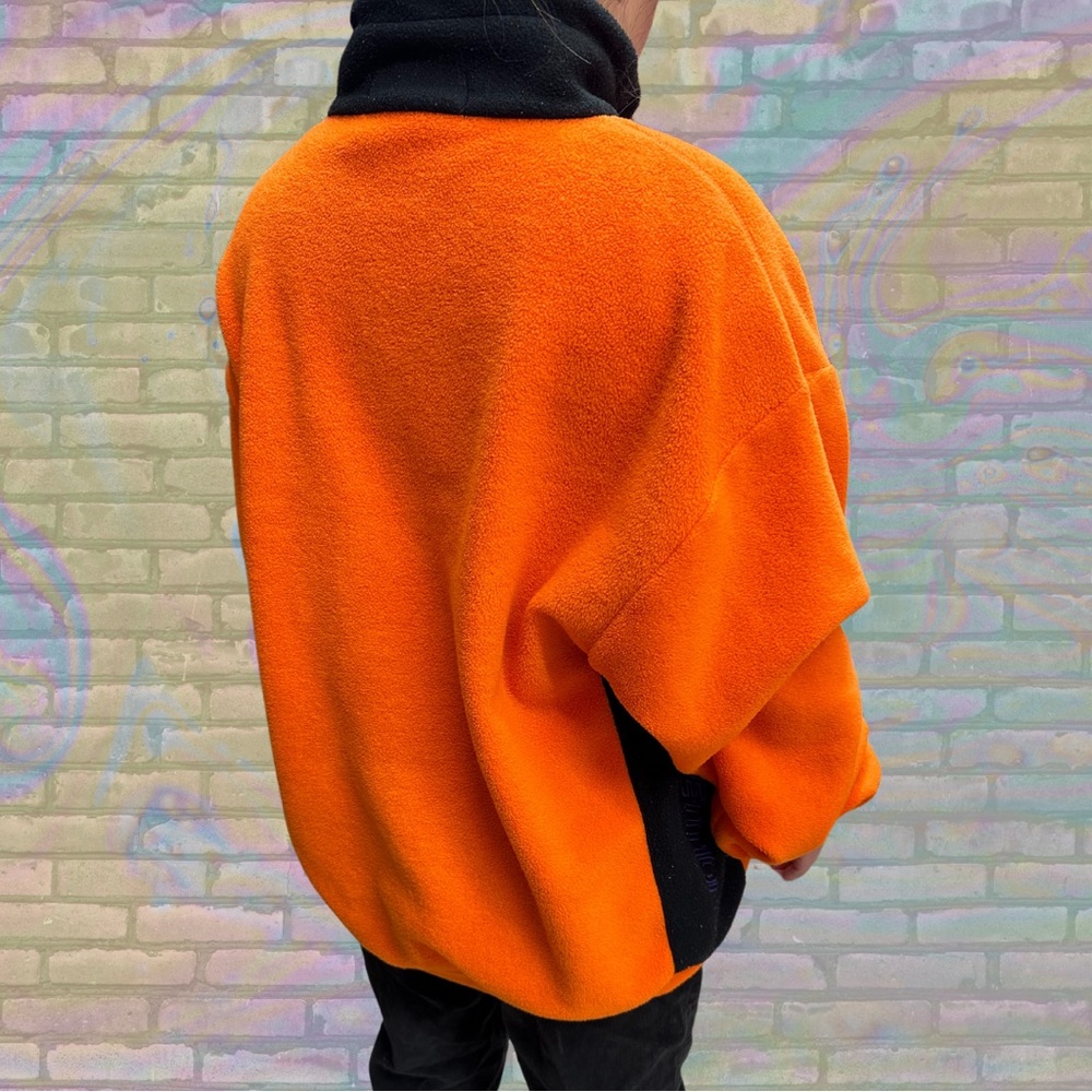 Vintage Y2K Nautica Competition Classic Quarter Zip Fleece Jacket - Picture 4 of 5